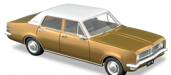 holden ht kingswood sedan – 1970 - persian gold TRR125 Модель 1:43