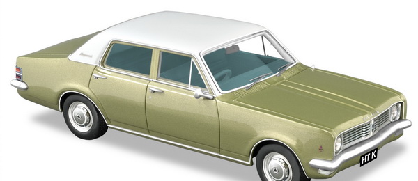 holden ht kingswood sedan – 1970 - seamist green TRR125B Модель 1:43