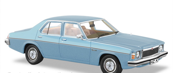 holden hz kingswood sl sedan - 1977 - atlantis blue TRR135 Модель 1:43
