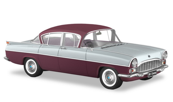 Vauxhall Cresta PA - 1960 - Maroon/Grey TRR154 Модель 1:43