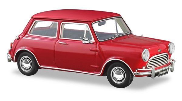 morris mini cooper s - 1969-71 - red TRR167 Модель 1:43