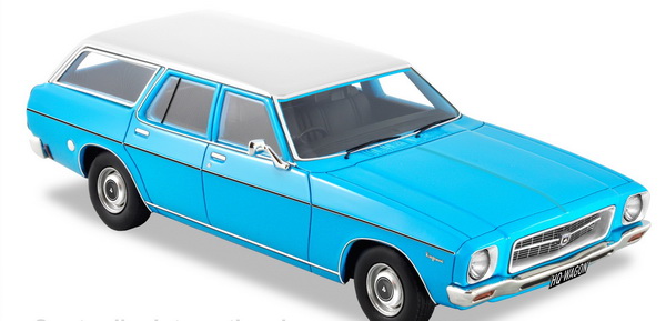 Holden HQ wagon - Frost Blue TRR17C Модель 1:43