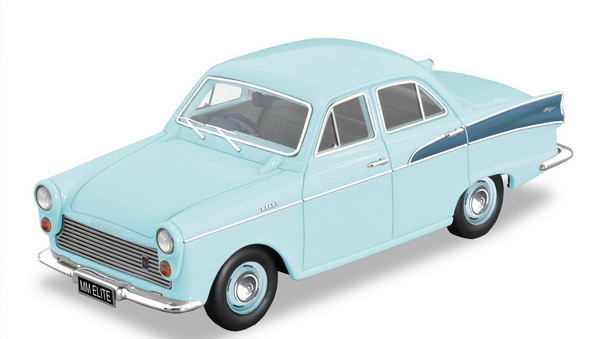 Morris Major Elite - 1963 - Platinum/Shadow Blue TRR29D Модель 1:43