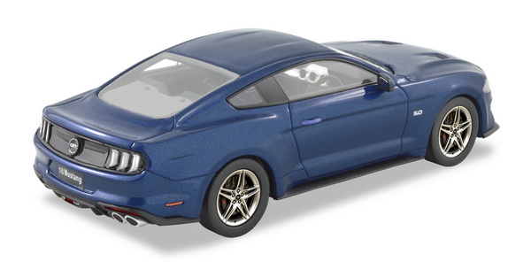 Ford Mustang- 2018 - Blue TRR99B Модель 1:43