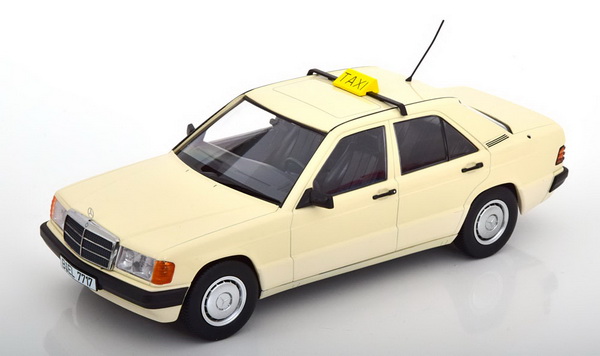 Mercedes-Benz 190 W201 Taxi - 1993 T9-1800313 Модель 1:18