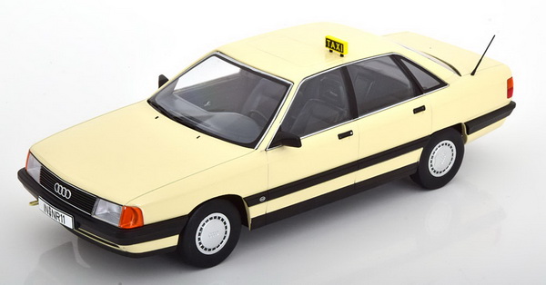 Audi 100 (C3) - 1989 - Taxi T9-1800355 Модель 1:18