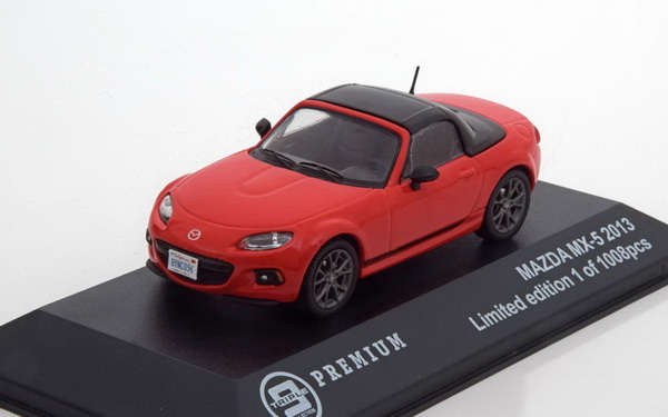 Модель 1:43 Mazda MX-5 Roadster - red (L.E.1008pcs)