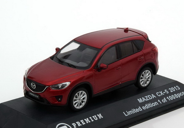 Модель 1:43 Mazda CX-5 - red met (L.E.1008pcs)