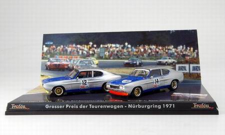 Модель 1:43 Ford Capri 2600 RS, 2er-Set, №12 - №14, Nurburgring