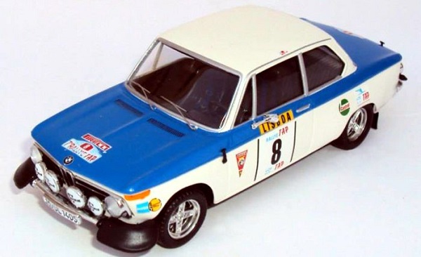 Модель 1:43 BMW 2002 TI #8 Rally Portugal 1973 Warmbold - Davenport