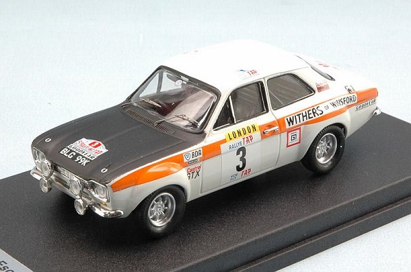 ford escort mk1 №3 rally portugal tap 1971 sclater - liddon RRAL27 Модель 1:43