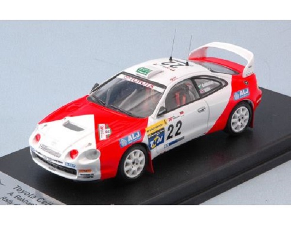 toyota celica st205 #22 rally portugal 1998 bakhashab - willis RRAL66 Модель 1:43