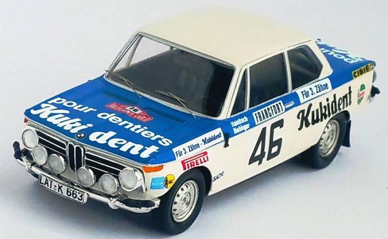 Модель 1:43 BMW 2002 TI #46 Rally Monte Carlo 1973 Hainb.-Bieb.