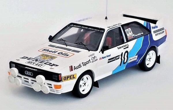 Audi Quattro #10 Rally Sweden 1985 Wilson - Harris