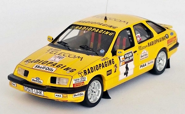 ford sierra xr4x4 #4 rally wales 1987 lovell - freeman RRUK82 Модель 1:43