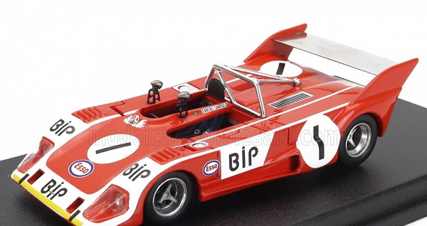 LolaT292 Sider N2 Winner Rally Vila Real (1973) Carlos Gaspar, Orange White TRFDSN152 Модель 1:43