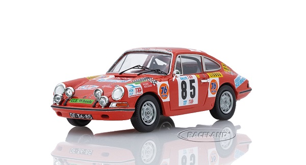 Porsche 911s Coupe (Night Version) N 85 Rally Tap (1972) Giovanni Salvi - Luigi Valle, Orange