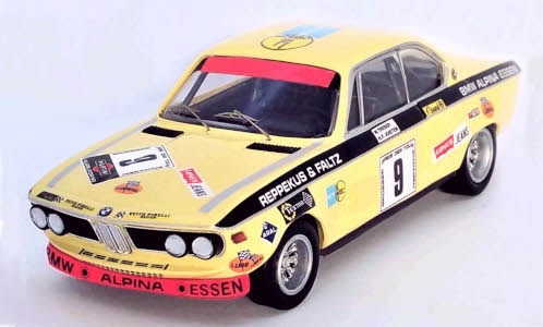 bmw 2800 cs - 6h nürburgring 1971 - h.p.joisten/w.treser TRORR.DE27 Модель 1:43