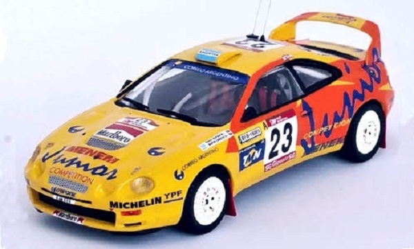 Модель 1:43 Toyota Celica GT Four, No.23, Tomaz Auto, Rallye WM, Rally Portugal, 1997, R.Sufan/M.Christie