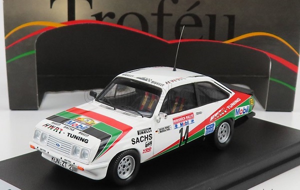 FORD Escort Mkii Rs 2000 N14 Rally Hunsruck (1984) M.werner - M.feltz, White Red Green