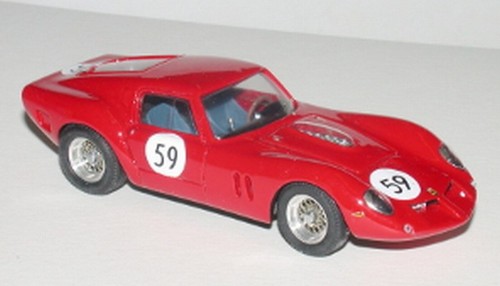 ferrari 250 gt drogo coupe ch.2053 n 59 nurburgring 1963 BB145.59 Модель 1 43