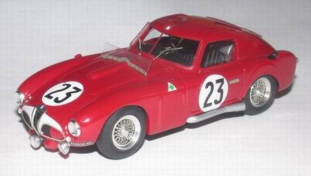 Модель 1:43 Alfa Romeo 3000 CM №23 Le Mans (KLING - RIESS) - red/front white