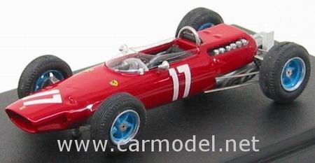 Модель 1:43 Ferrari 512 V12 №17 2rd Monaco GP (Lorenzo Bandini) - red