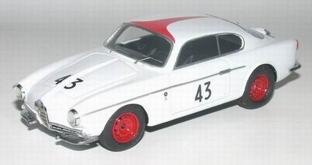 alfa romeo giulietta svz №36 le mans 1956 - red/ №43 monza 1958 kit TRK233 Модель 1:43