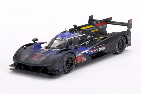 Модель 1:43 Cadillac V-series R №2 Cadillac Racing 2023 3rd 24h Le Mans (Post-Race Weathered)