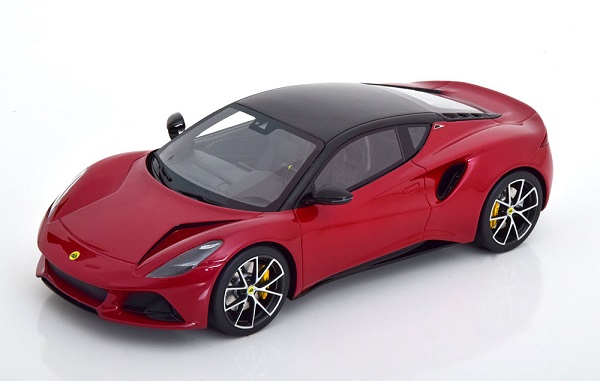 Lotus Emira 2022 Red/Black TS0383 Модель 1:18