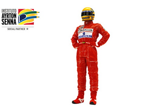 Модель 1:43 McLaren Formula1 Figurine (Ayrton Senna)