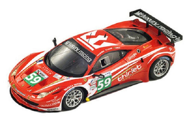 Модель 1:43 Ferrari 458 Italia GT2 №59 Team Luxury Le Mans (Stephane Ortelli - Mako - Melo)