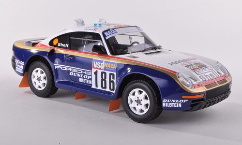 Модель 1:18 Porsche 959/50 Winner Rally Paris-Dakar Medge/Lemoyne 1986 [смола; без открывающихся элементов]