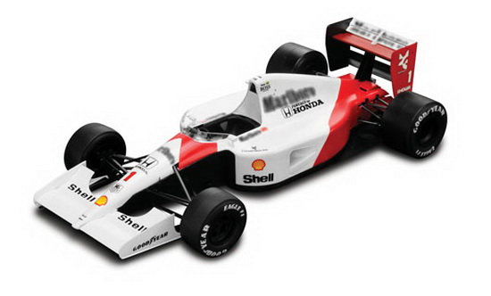 Модель 1:43 McLaren Honda MP4/6 №1 1st Brazil GP (Ayrton Senna)