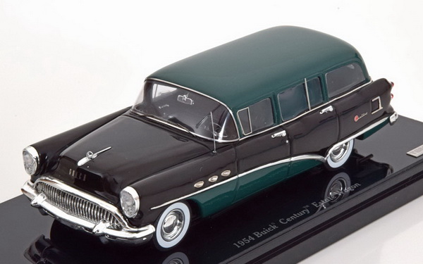 Модель 1:43 Buick Century Estate Wagon - black/dark green