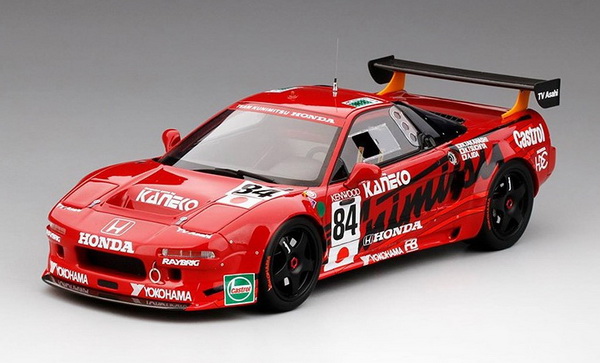 Модель 1:18 Honda NSX GT2, RHD №84 Team Kunimitsu, 24h Le Mans (Kuniaki Takahashi - Keiichi Tsuchiya - Akira Iida)