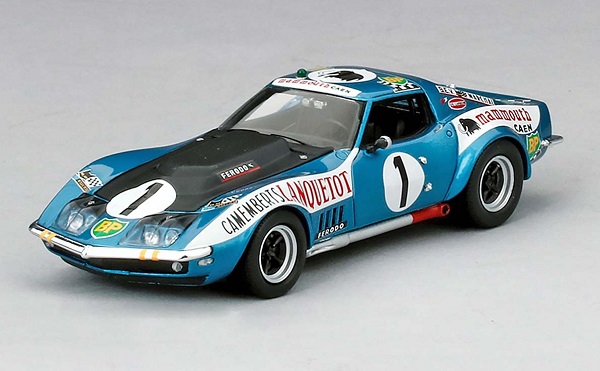 Модель 1:43 Chevrolet Corvette Ecurie Leopard #1 24h Le Mans 1971