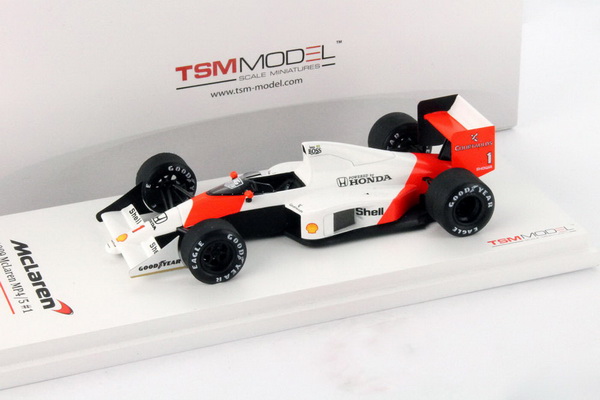 McLaren MP4/5 №1 Winner German GP (Ayrton Senna) TSM154336 Модель 1 43
