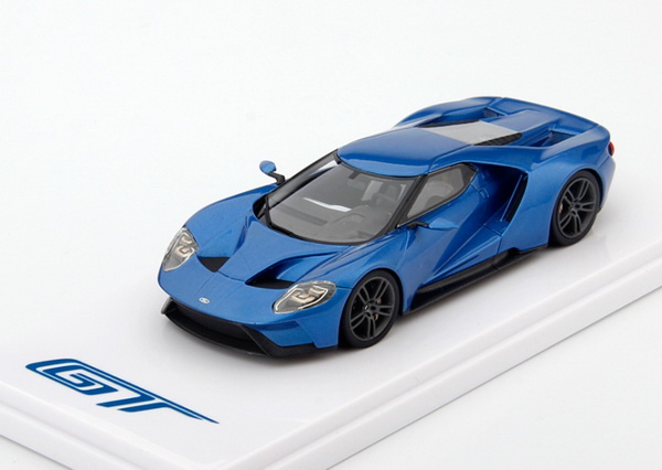 Ford GT Detroit MotorShow - blue met TSM154375 Модель 1:43