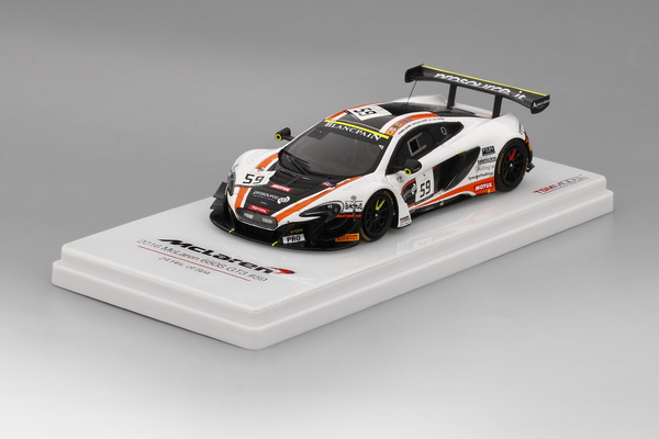 Модель 1:43 McLaren 650S GT3 №59 24h Spa (Bruno Senna Lalli - Alvaro Parente - A.Quaife-Hobbs)