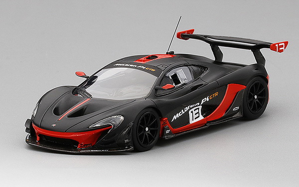 Модель 1:43 McLaren P1 GTR - matt black/red