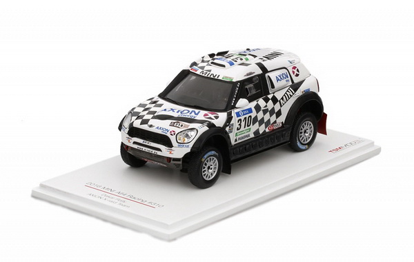 Mini All4 Racing №310 Axion X-raid Team, Rallye Dakar (O.Terranova - B.Graue) TSM430235 Модель 1:43