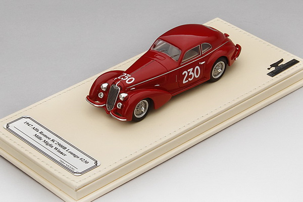Модель 1:43 Alfa Romeo 8C 2900B Lungo №230 Winner Mille Miglia