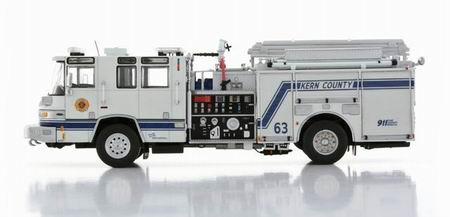 kern county №63 - pierce quantum fire pumper 081-01167 Модель 1:50