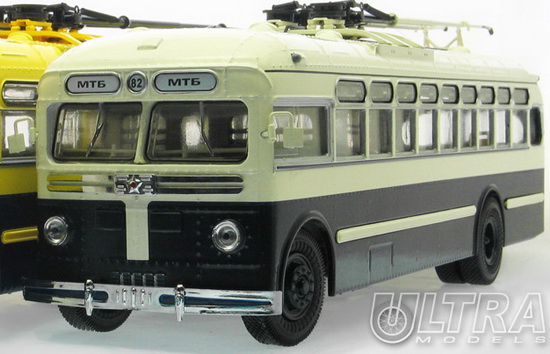 Модель 1:43 МТБ-82Д троллейбус (производства Тушинского АвиаЗавода) / MTB-82D Trolleybus