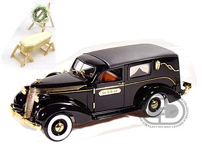 Модель 1:24 Studebaker Hearse Wagon - black