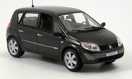Модель 1:43 Renault Scenic II - black met