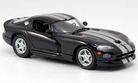 dodge viper gts coupe - black 147476 Модель 1:43