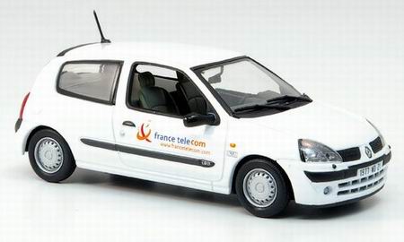 Модель 1:43 Renault Clio II Phase II, France - Telecom