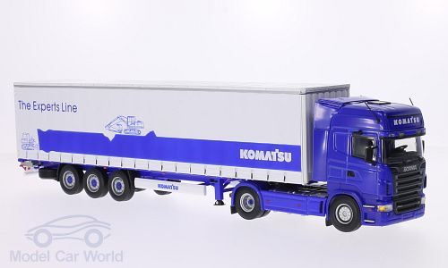 Модель 1:50 Scania R580 - Komatsu